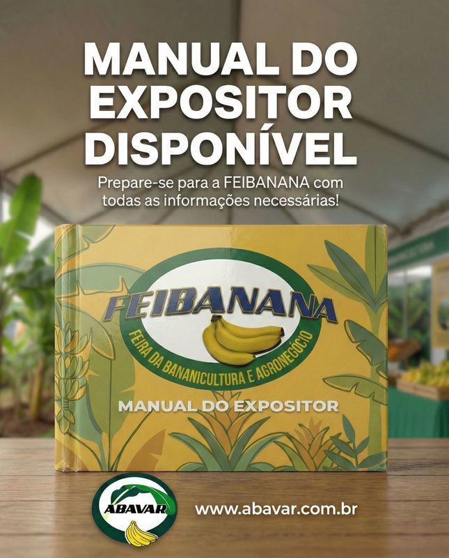Feibanana 2026 j� data marcada para este ano e reunir� cadeia da banana em S�o Paulo
