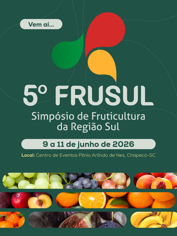 Chapec� se prepara para o 5� FRUSUL, encontro t�cnico-cient�fico da fruticultura no Sul do Brasil